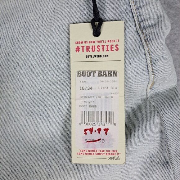 Idyllwind Jeans Womens 16 Fueled by Miranda Lambert High-Rise Wide Leg - Picture 7 of 13